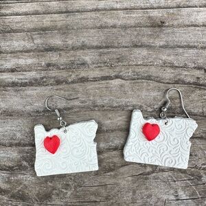 Oregon Polymer Clay Earrings